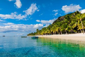 Mauritius Le Morne beach